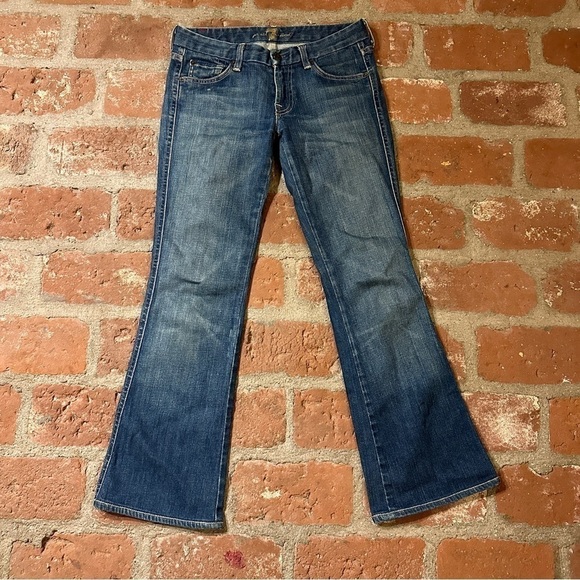 7 For All Mankind size 26 "A" pocket flare jeans - Picture 1 of 15